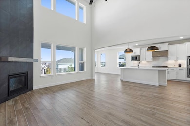 Unfurnished living room with healthy amount of na