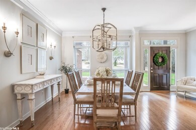 Open Dining Room off foyer