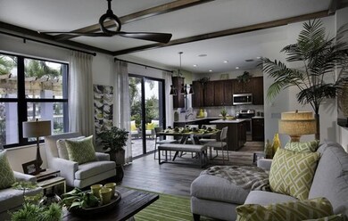 Peninsula Model Living Room