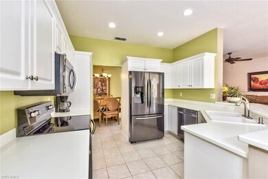 Kitchen with newer black stainless appliance!