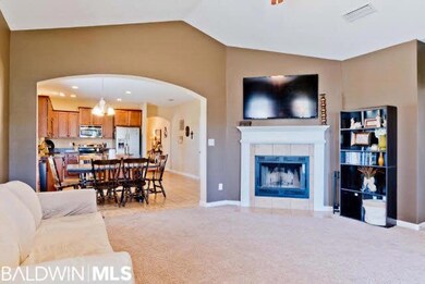 Custom Arched Entryway into Dining Area