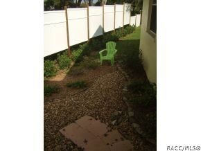 side garden off Sun room