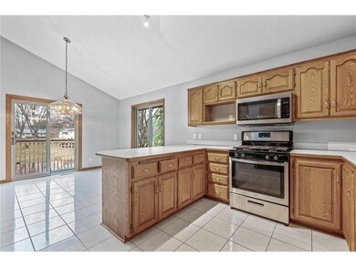 Kitchen into dining