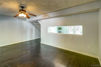 Family room also has a wide pass-through to kitche