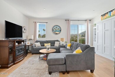 Spacious Living Room with Views