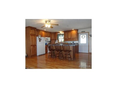 Kitchen with center island