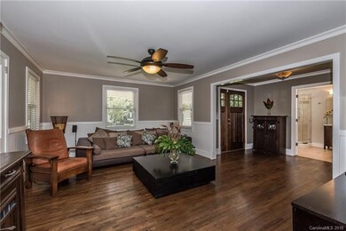 Beautiful double doors take you into home's foyer.