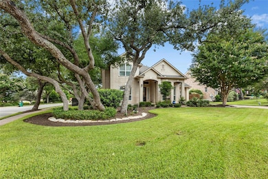 View of front of home with a front yard