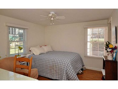 Bedroom. First floor bedroom adjoins full bath