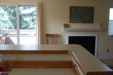 View from kitchen