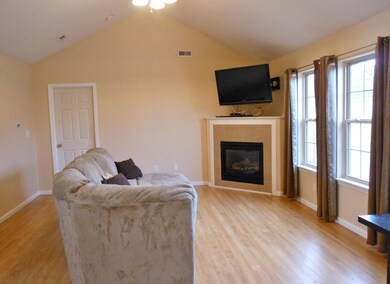 Living Room with Gas Fireplace