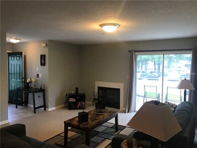 Living Room & Fireplace View