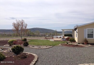 Low maintenance fenced backyard