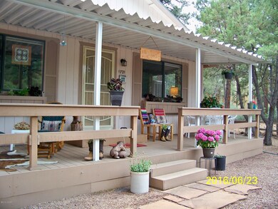 Covered Front Deck