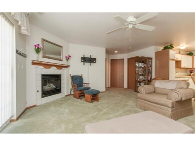 Living room and hallway
