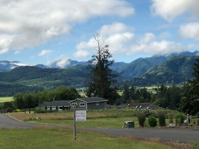 view of the hills