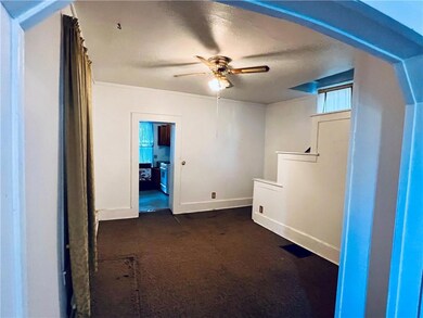 Formal dining room from living room
