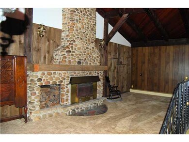 Family Room. Cathedral ceiling, a floor to ceiling