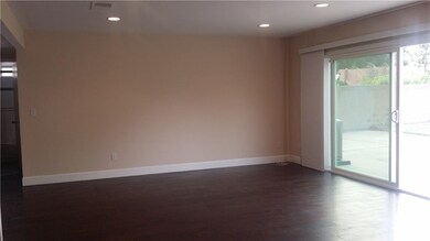 Family Room with recess lights, Big sliding door t
