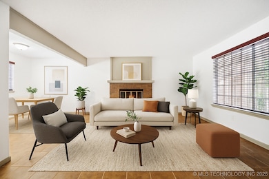 virtual stage in living room