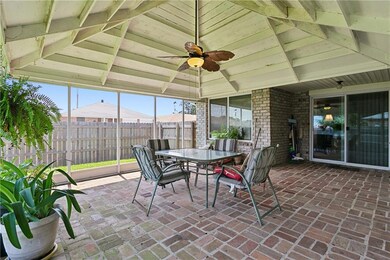 Wonderful screened in back porch