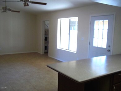 Large separate area off of kitchen