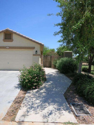 Concrete Path on Side Yard