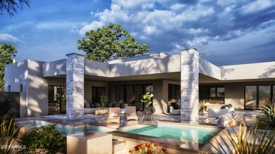 Rendering of outside living area