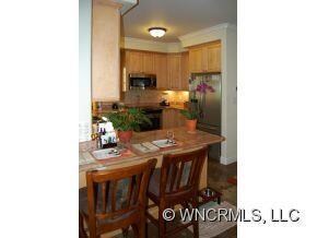 Breakfast Bar into Kitchen