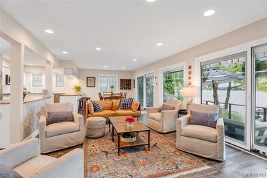 Living & Dining Rooms Overlook Lake