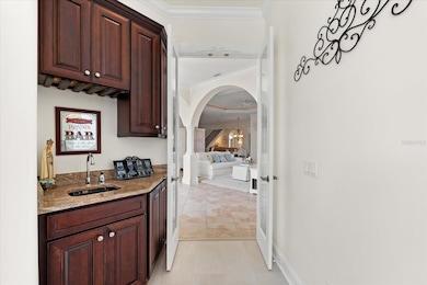 Front Office with Wet Bar