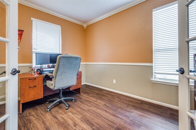 Office right by entrance of home