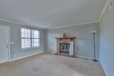 Fresh Paint, New Carpet and Fireplace