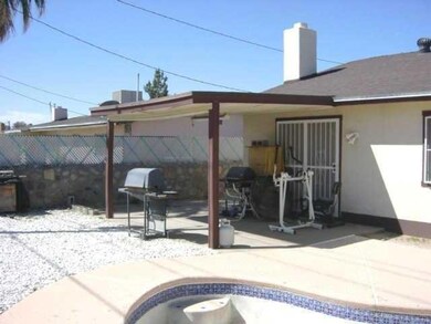 Exterior Back. back patio