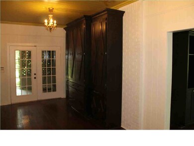 Back foyer with great built-in