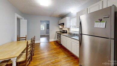 Kitchen view from living room