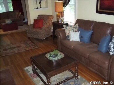 Living Room **LIVING RM WITH VIEW INTO DEN**