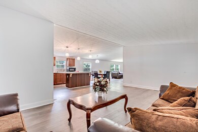 Living Room with Open Floor Plan