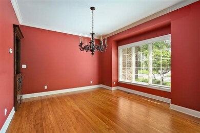 Dining room overlooks Lockton Lane.
