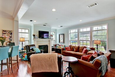 View from Dining to Living Room