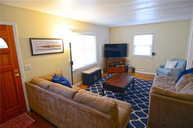 Living Room and Front Entry
