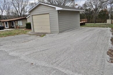 18 x 24 garage with extra parking