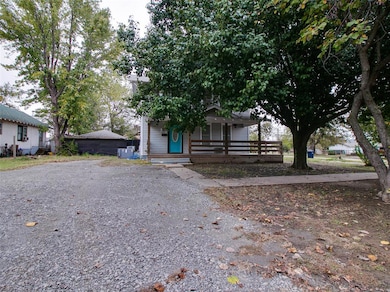 View of front facade featuring a porch