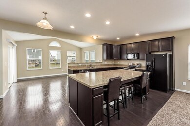 Spacious Kitchen Island