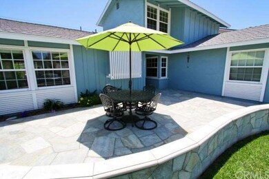 Custom flagstone patio great for enjoying the outd