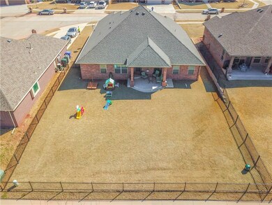 Large backyard