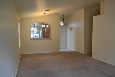 Greatroom and dining area