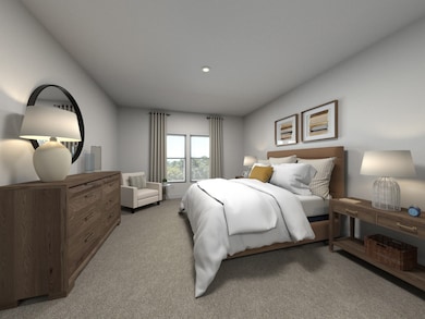 Photo is not of the actual home, but is an inspirational photo of builder’s model home and may depict options, furnishings, and/or decorator features that are not included