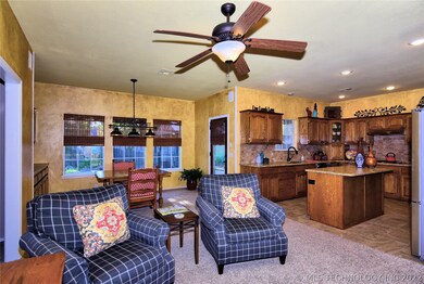 View the Backyard and Pool from the Kitchen Sink,