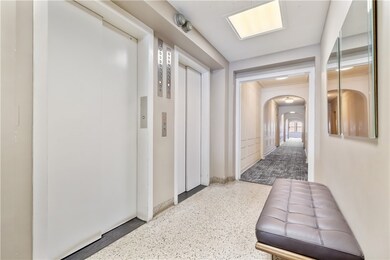 1 of 2 sets of elevators.
